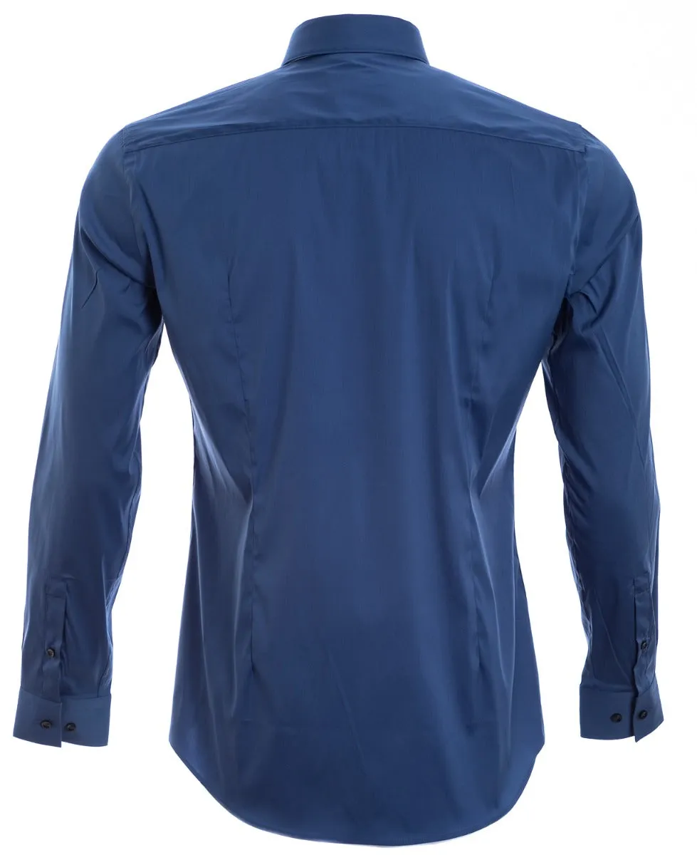 BOSS Isko Shirt in Airforce Blue