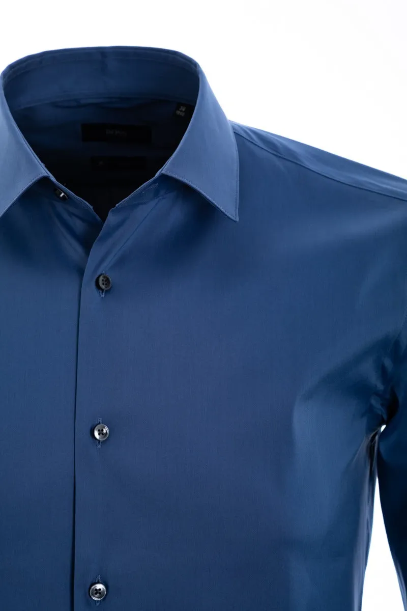 BOSS Isko Shirt in Airforce Blue