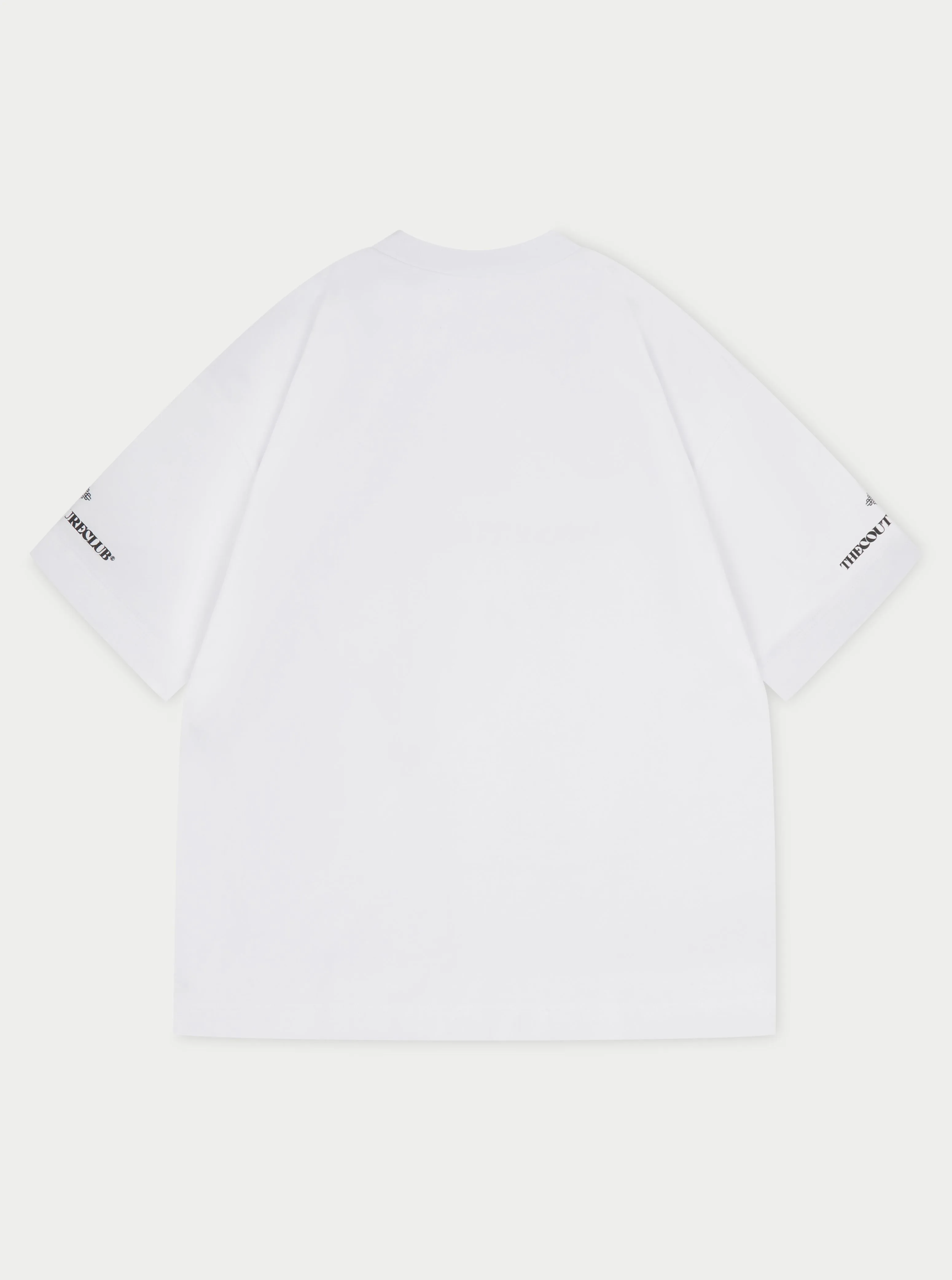 EMBLEM COPYRIGHT T-SHIRT - WHITE