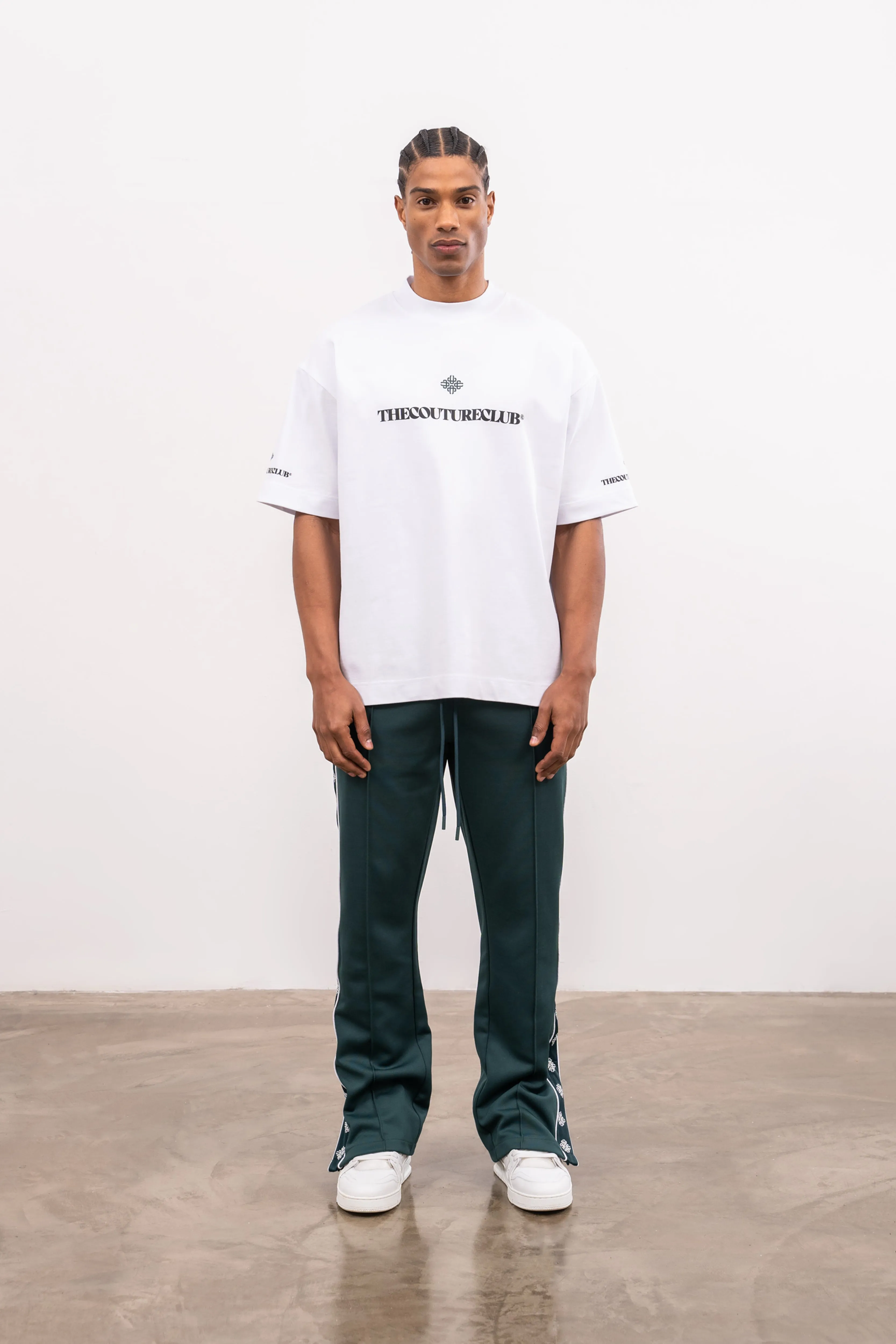 EMBLEM COPYRIGHT T-SHIRT - WHITE