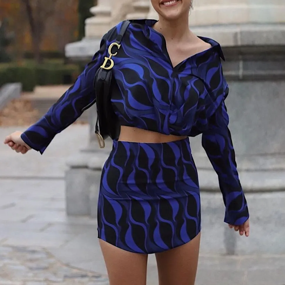 Hailey Printed Coord Set