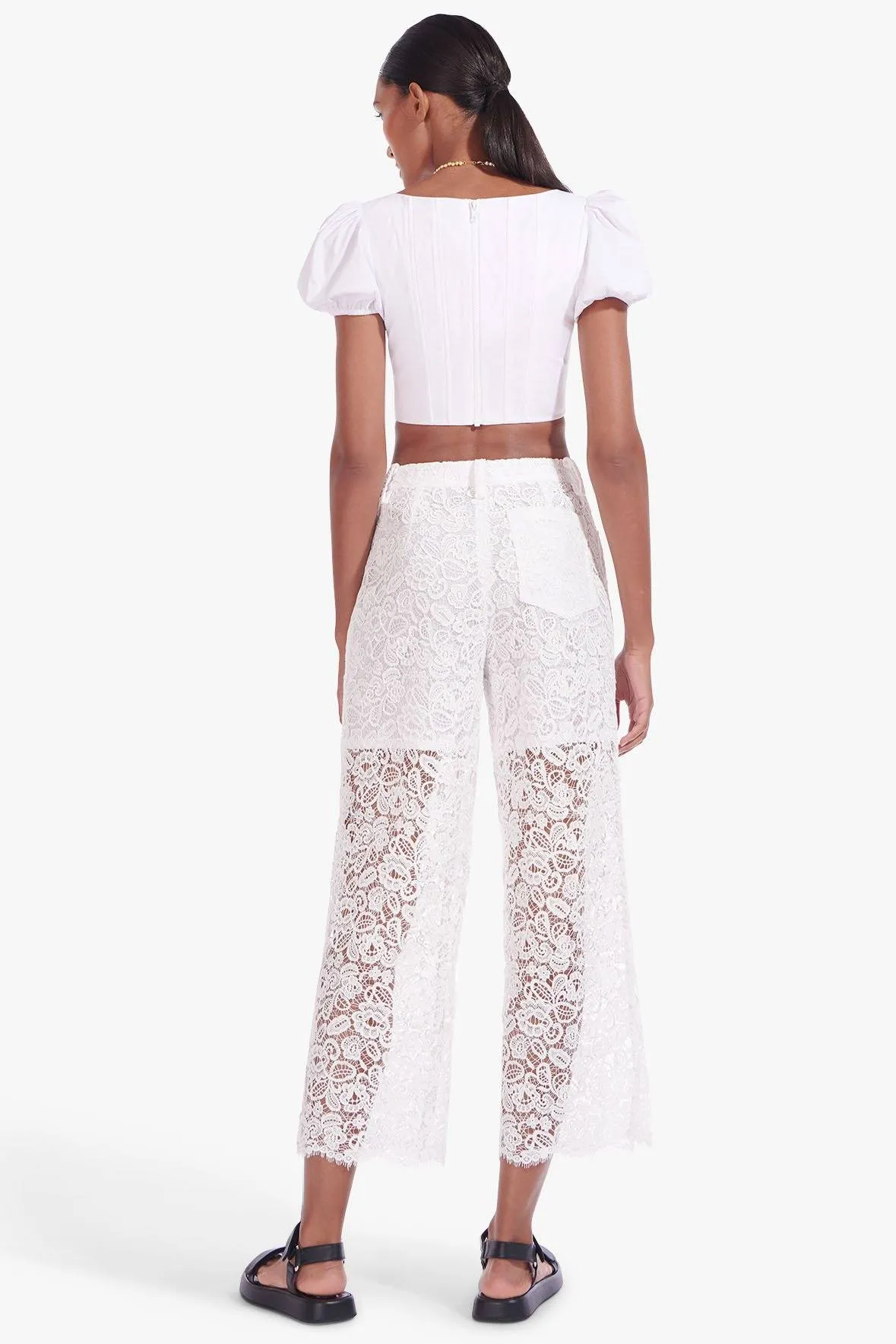 LOUISE PANT | WHITE