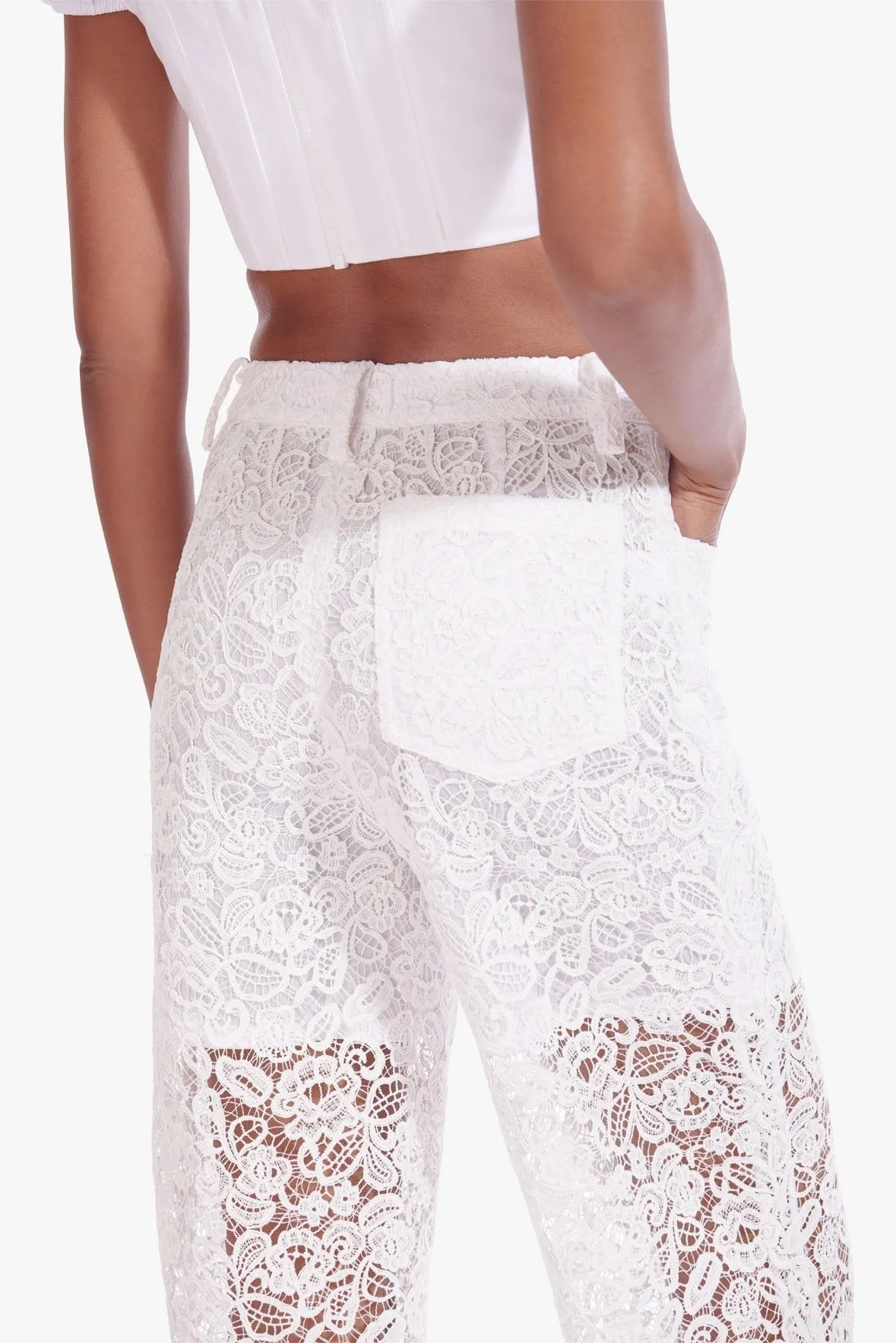 LOUISE PANT | WHITE