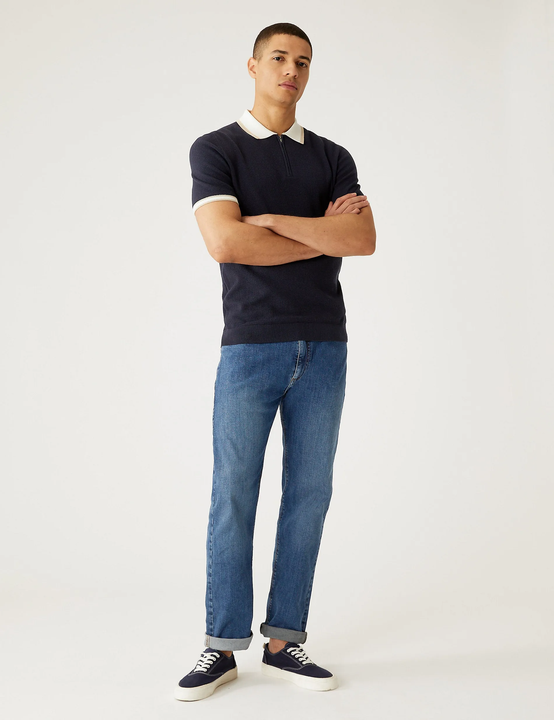 Marks & Spencer Straight Stretch Jeans
