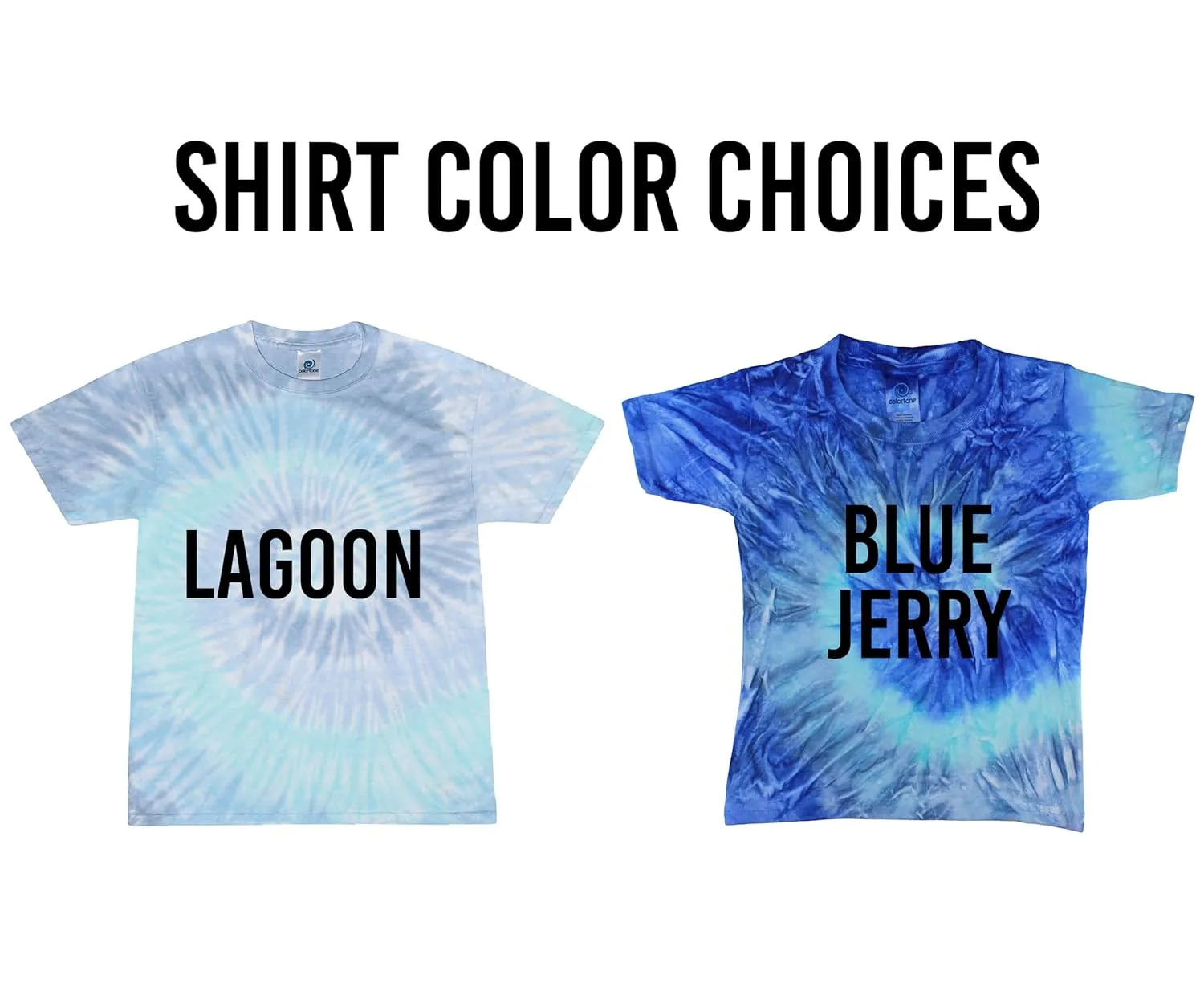 Personalized Birthday Boy Tie Dye T-Shirt - Customizable Name and Age on Back - Toddler, Youth, and Adult Sizes Tie-Dye Tee Shirt, Lagoon or Blue Jerry (Youth Small (6-8), Lagoon)