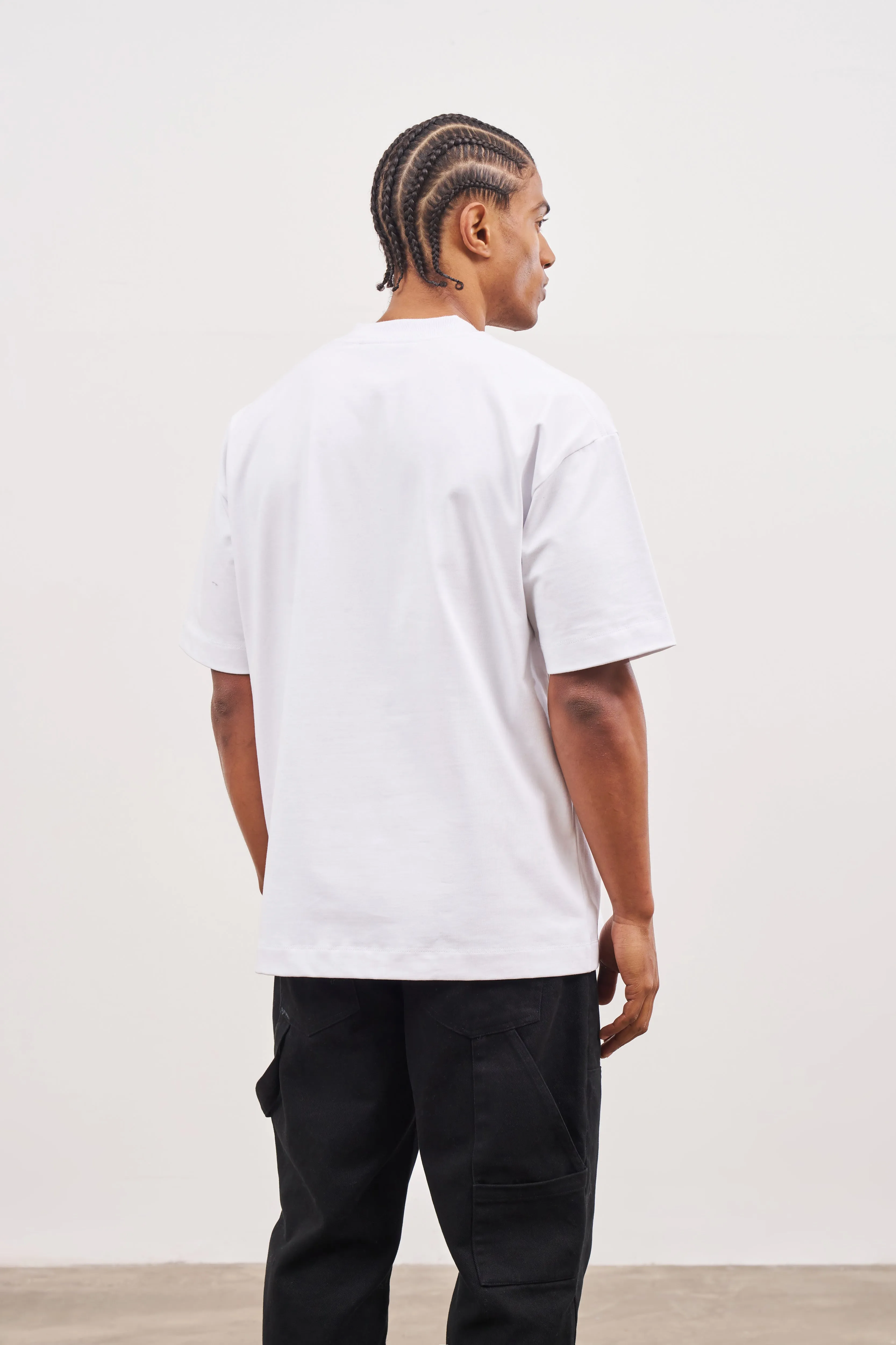 SUPER HEAVYWEIGHT BLANK T-SHIRT - WHITE