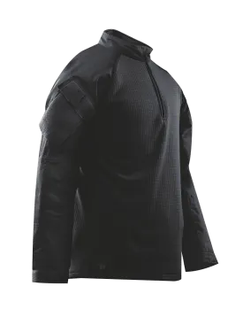 *T.R.U.® 1/4 ZIP COLD WEATHER COMBAT SHIRT- Black (2588)
