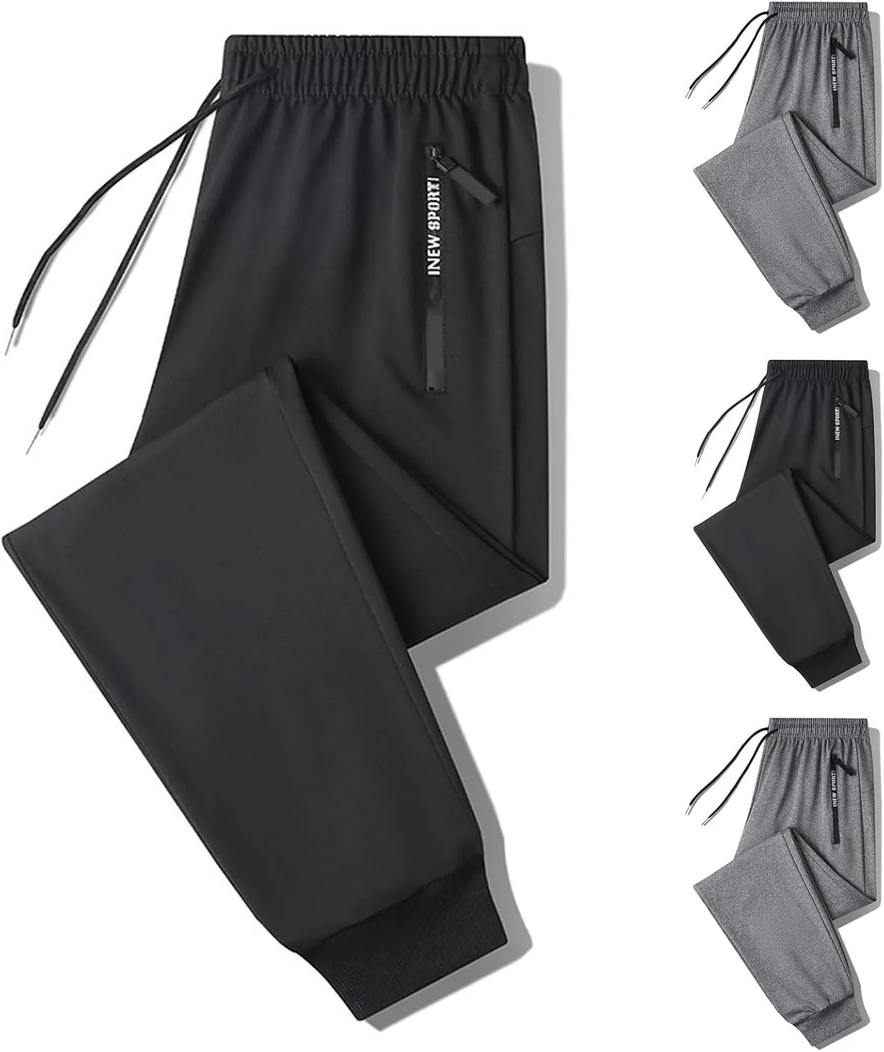Unisex Ultra Stretch Quick Drying Pants, Coolmance Stretch Pants for Women, Comfy Fit Active Trousers with Pockets