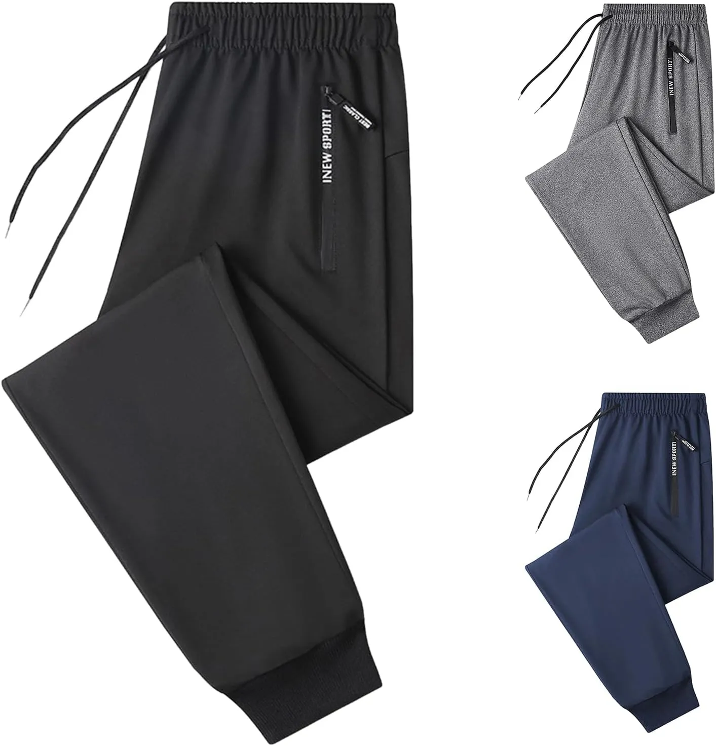 Unisex Ultra Stretch Quick Drying Pants, Coolmance Stretch Pants for Women, Comfy Fit Active Trousers with Pockets