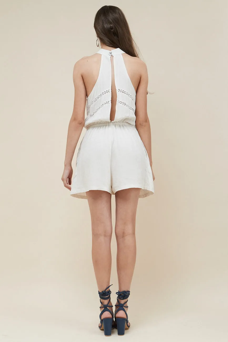 White Dunes Playsuit