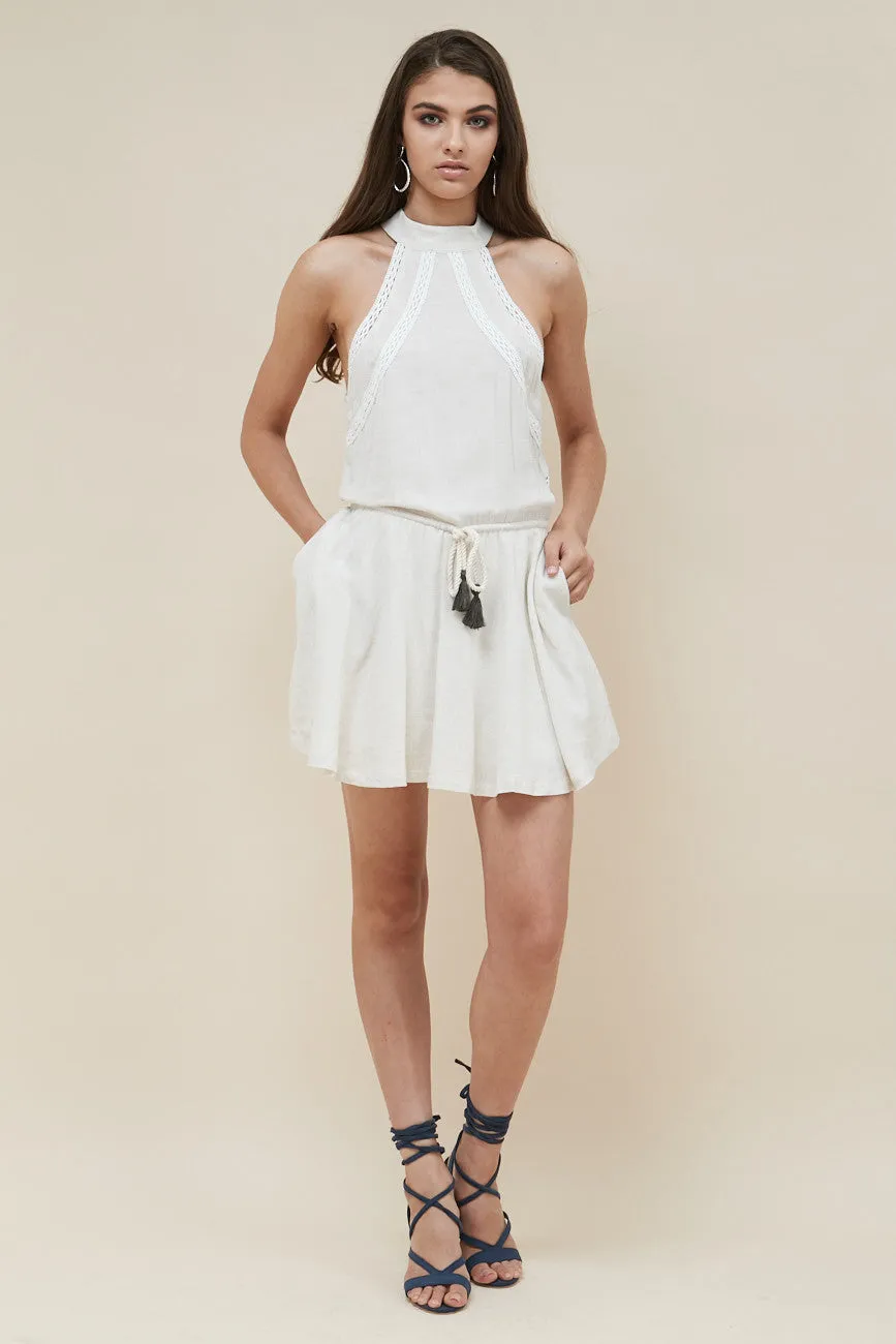 White Dunes Playsuit